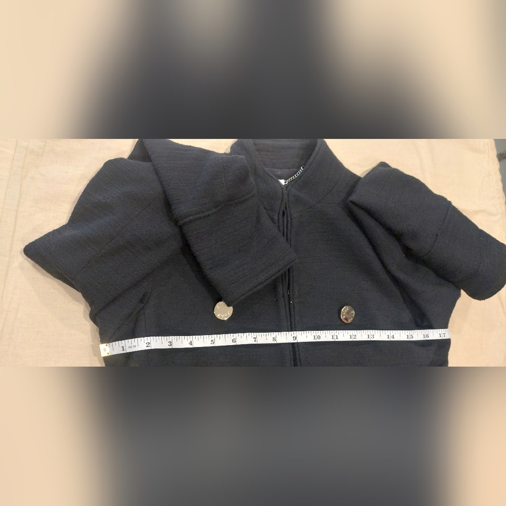 DKNY Black Blazer with Gold Accents - Picture 11 of 11